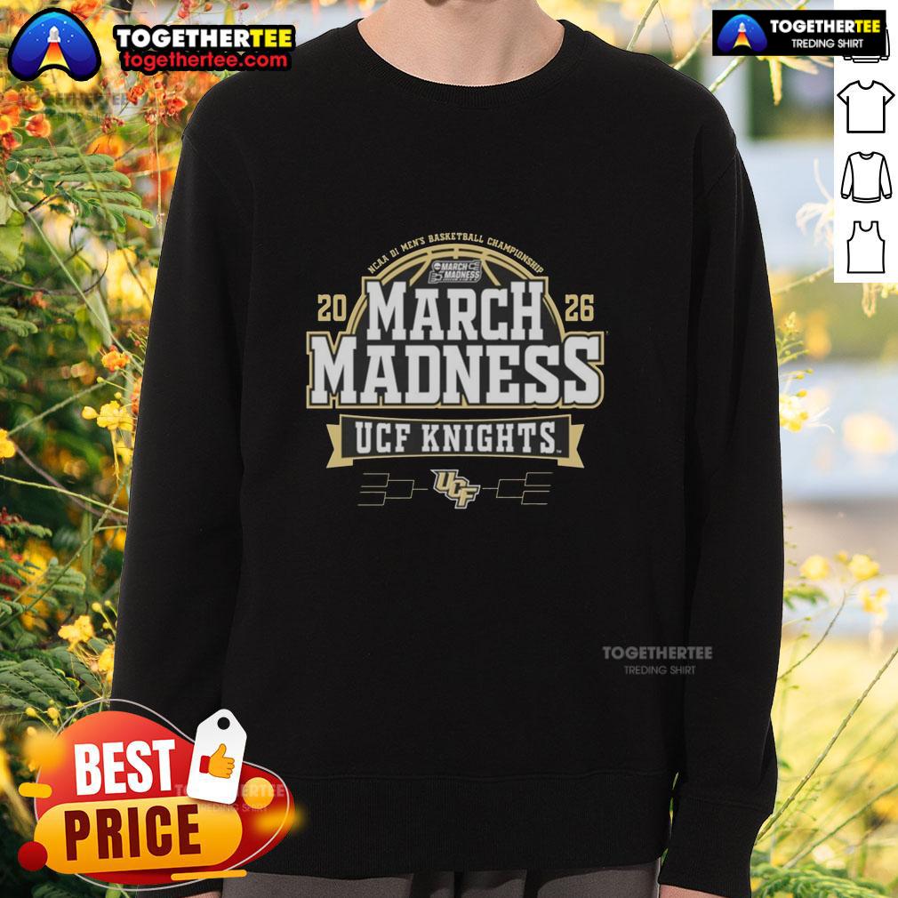 Original UCF Knights March Madness NCAA Division I Men's Basketball Championship T-Shirt - Image 5
