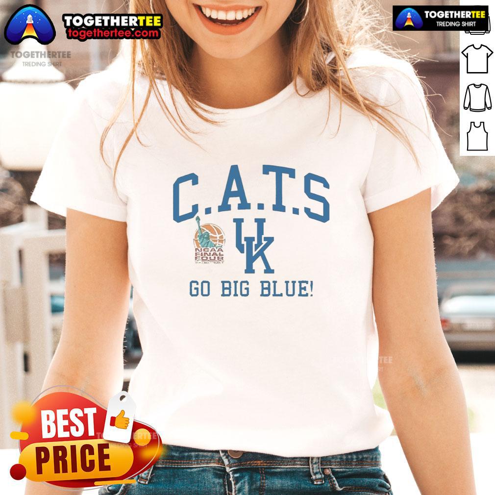 Good Cats UK NCAA Final Four 1996 Go Big Blue T-Shirt - Image 3