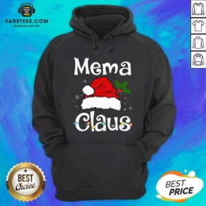 Alternative view of Awesome Beautiful Mema Claus Christmas Family Group Matching Pajama Shirt