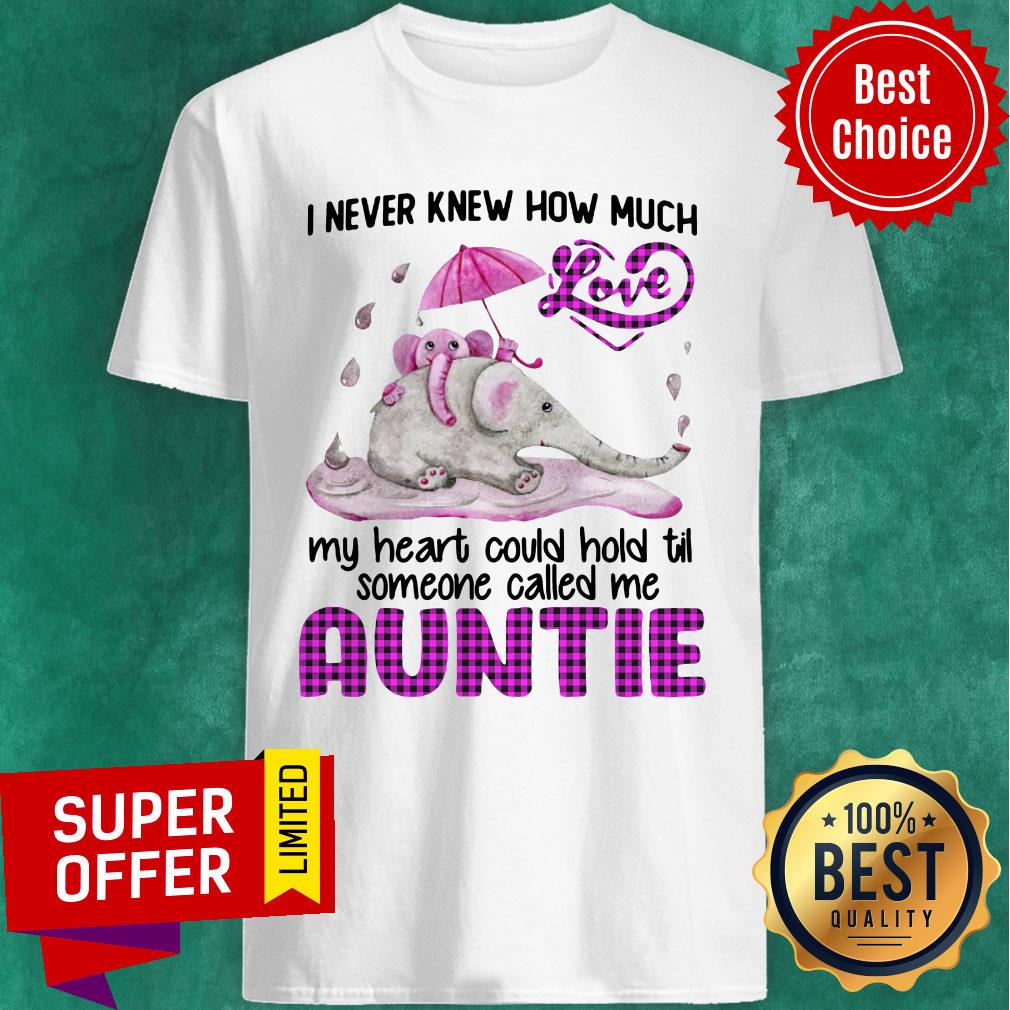 Never Knew How Much Love My Heart Could Hold Till Someone Called Me Auntie Shirt