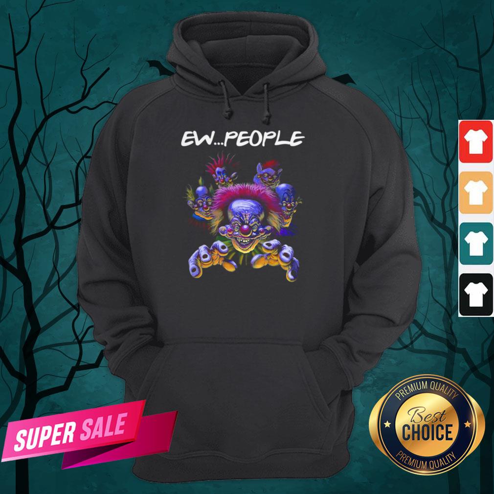 Pretty Pennywise IT Horror Ew People Halloween Shirt - Image 3