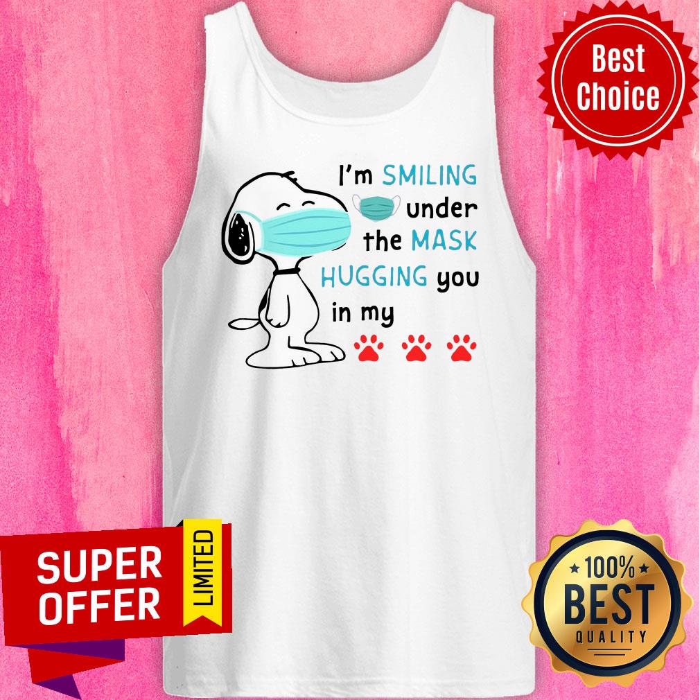 Top I'm Smiling Under The Mask Hugging You In My Shirt - Image 5