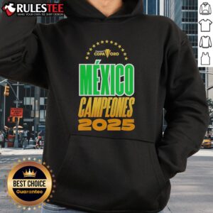 Alternative view of Official Mexico Campeones Concacaf 2025 T-Shirt