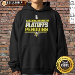Alternative view of Good Pittsburgh Penguins NHL 2026 Stanley Cup Playoffs T-Shirt