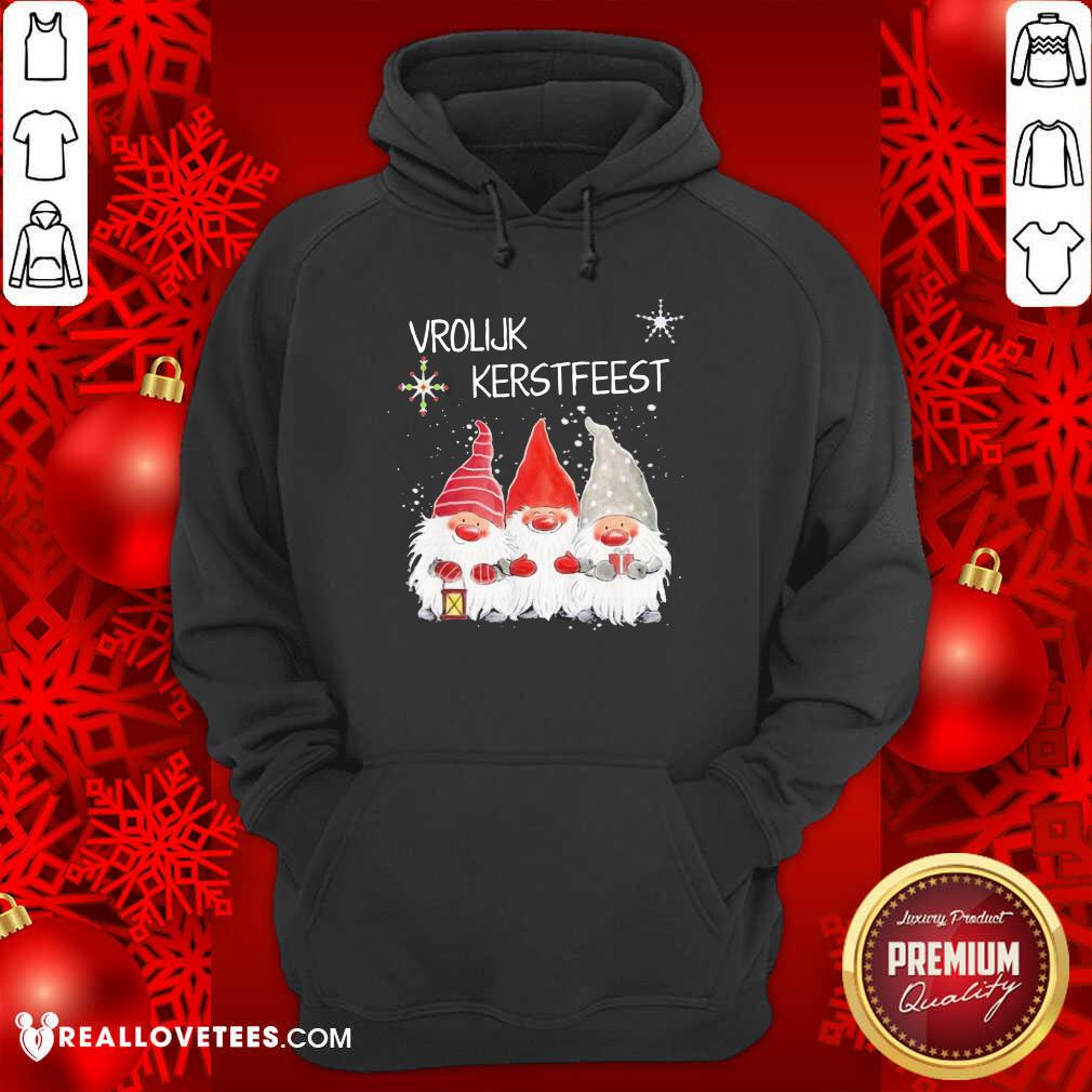 Cute Gnomies Vrolijk Kerstfeest Christmas Shirt - Image 4