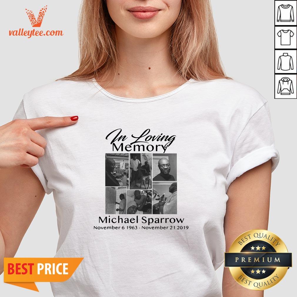 Lovely In Memory Of My Michael Sparrow Shirt - Image 4