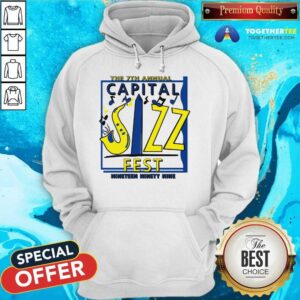 Alternative view of Official The 7th Annual Capital Jizzfest Nineteen Ninety Nine T-Shirt