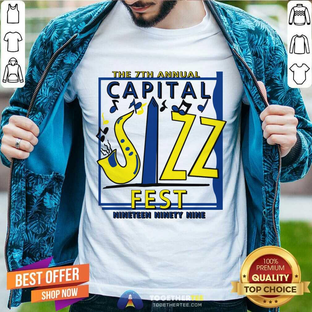 Official The 7th Annual Capital Jizzfest Nineteen Ninety Nine T-Shirt