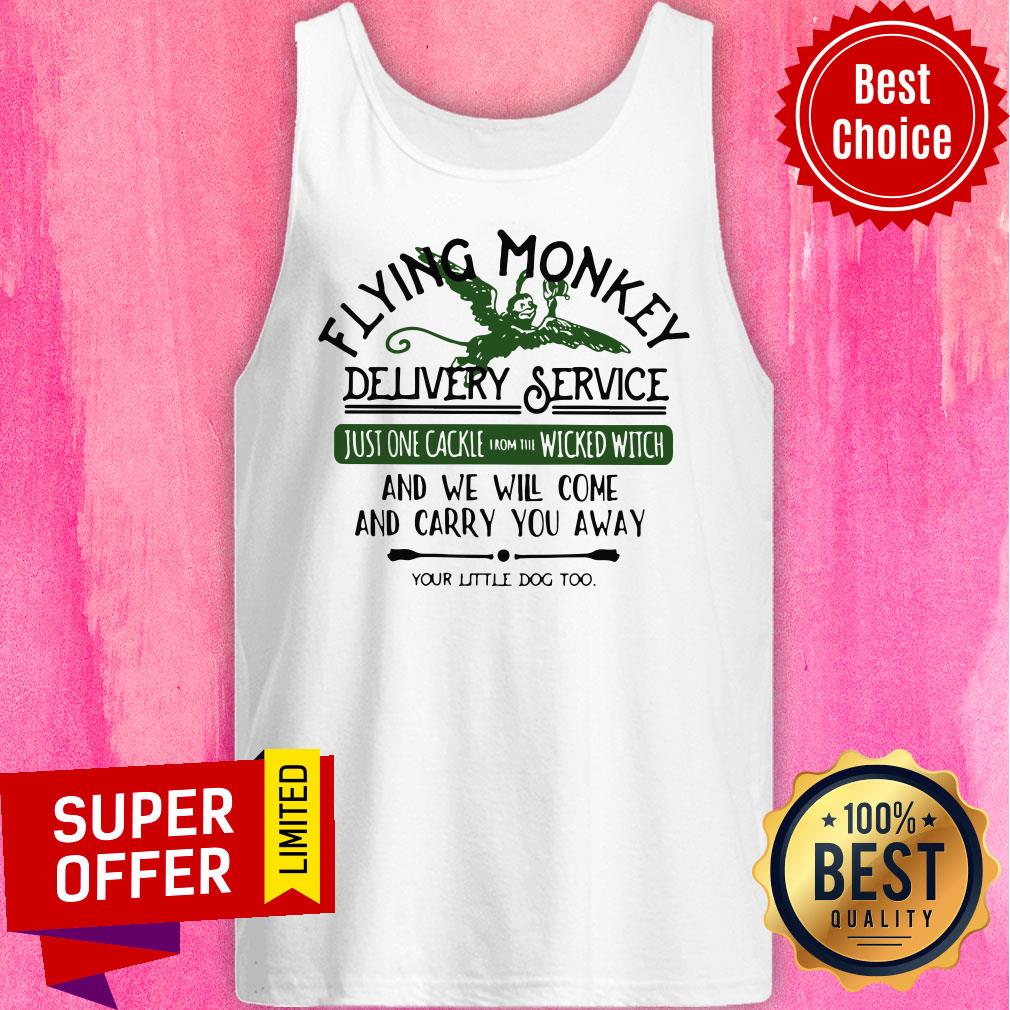 Top Flying Monkey Delivery Service Just One Cackie Wicked Witch Shirt - Image 5