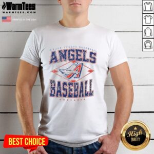 Awesome Los Angeles Angels Major League Baseball Cooperstown Diamond T-Shirt