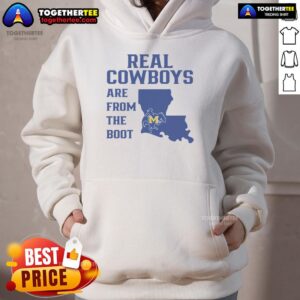 Alternative view of Official Real Cowboys Are From The Boot T-Shirt