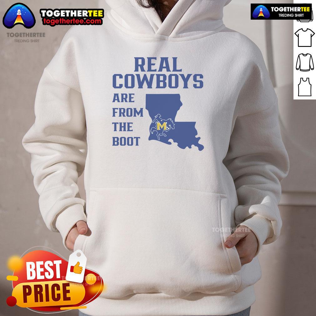 Official Real Cowboys Are From The Boot T-Shirt - Image 2