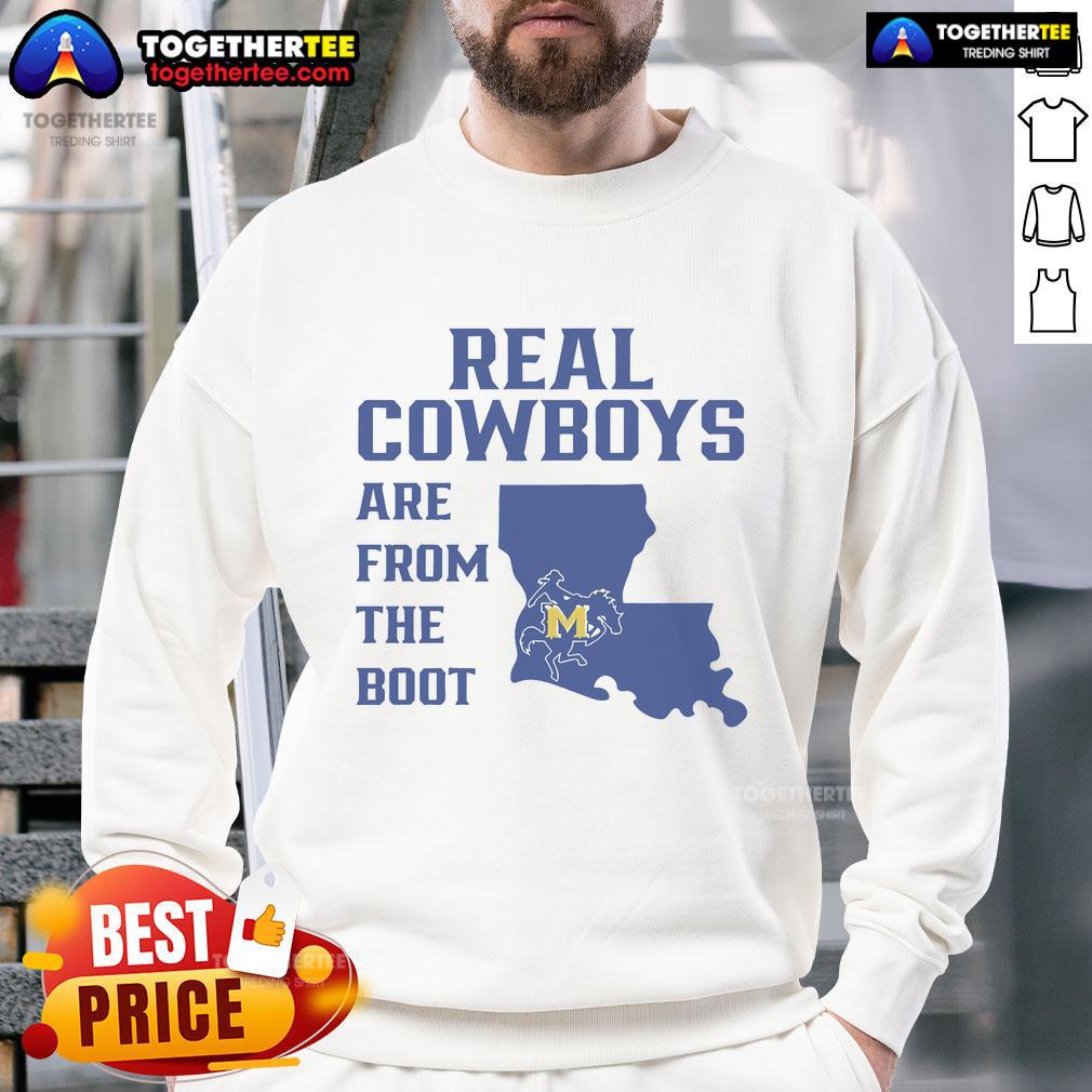 Official Real Cowboys Are From The Boot T-Shirt - Image 5