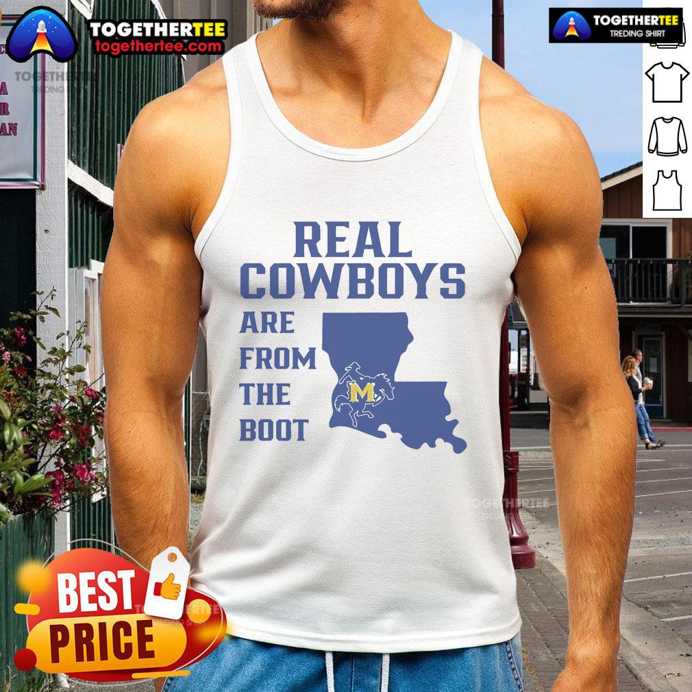 Official Real Cowboys Are From The Boot T-Shirt - Image 4
