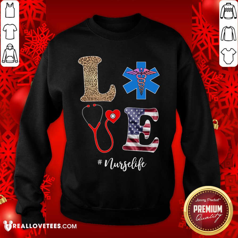 Love Ear Piece Nurse Life Shirt - Image 5