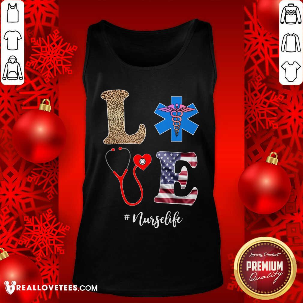 Love Ear Piece Nurse Life Shirt - Image 4