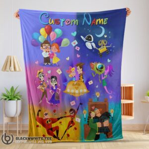 Cute Perfect Disney Pixar Cartoon All Story Velveteen Cute Blanket Fleece Customized Blanket