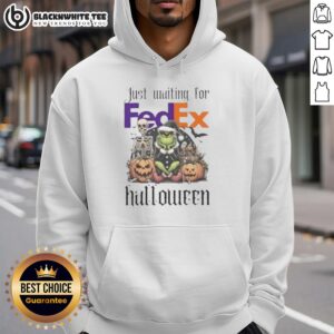 Alternative view of Pretty Grinch Just Waiting For Fedex Halloween T-Shirt