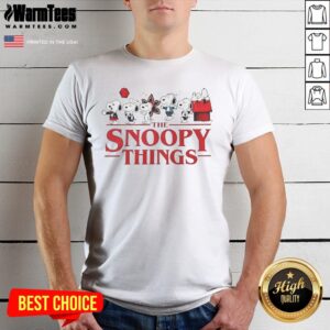 Hot The Snoopy Things Stranger Things Shirt