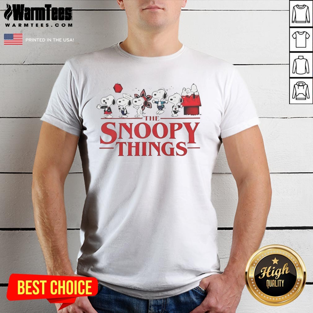 Hot The Snoopy Things Stranger Things Shirt