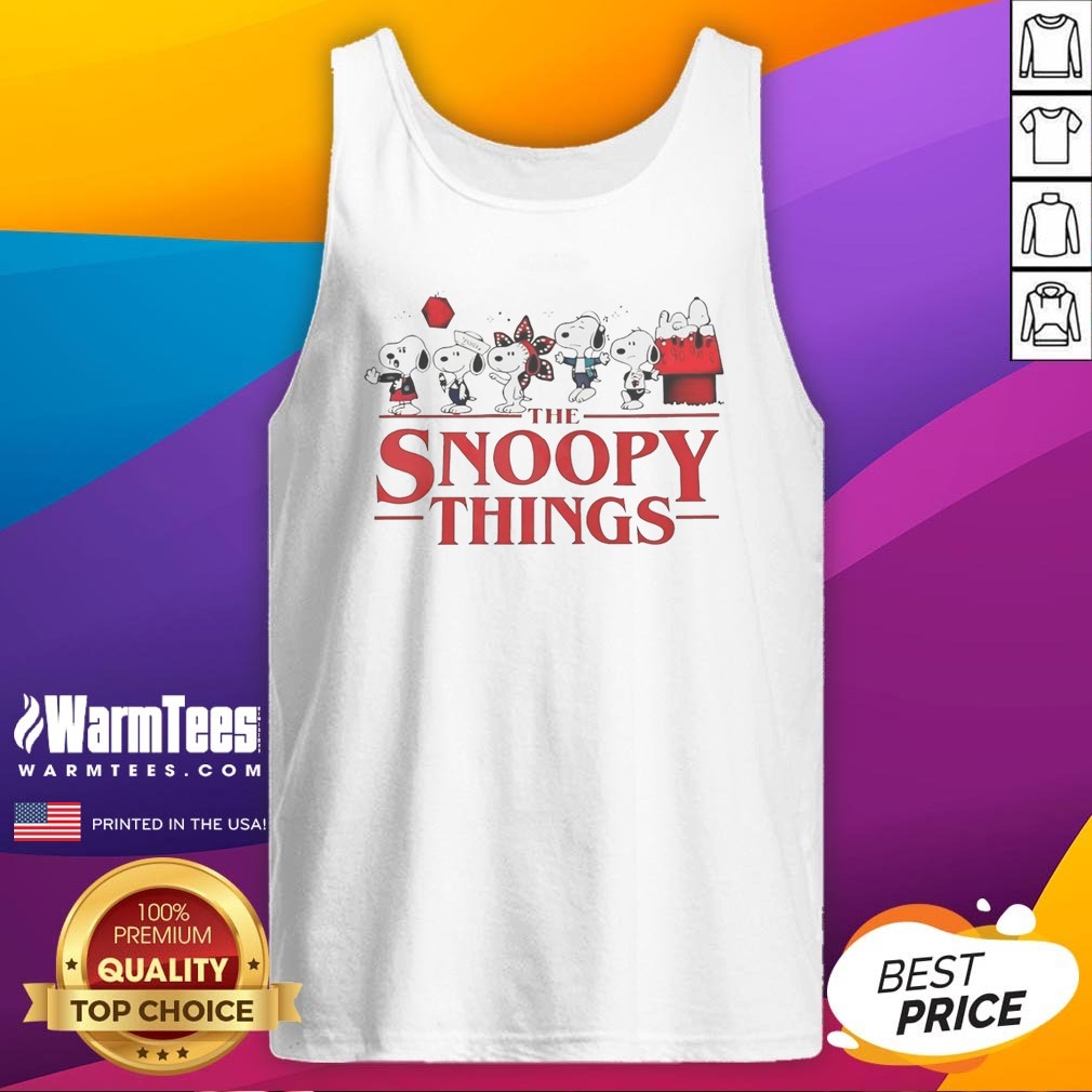 Hot The Snoopy Things Stranger Things Shirt - Image 5