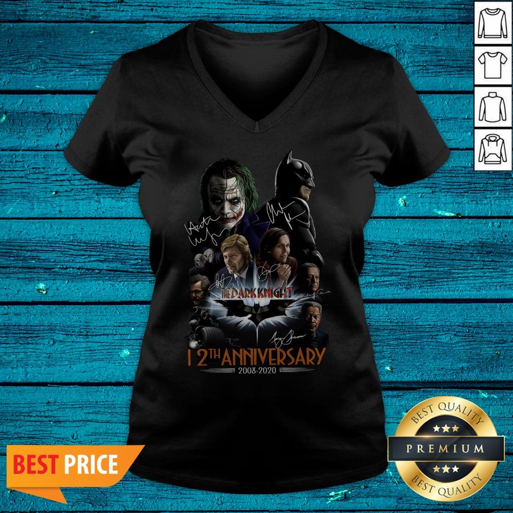 The Dark Knight 12th Anniversary 2008 2020 Signatures Shirt - Image 4