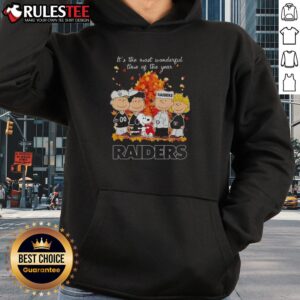 Alternative view of Awesome The Peanuts Character Las Vegas Raiders It's The Most Wonderful Time Of The Year T-Shirt