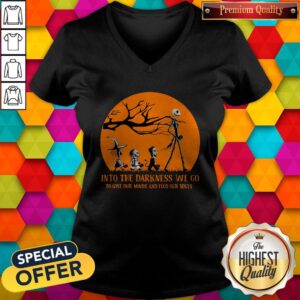 Alternative view of Nightmare Into The Darkness We Go To Lose Our Minds And Find Our Souls Shirt