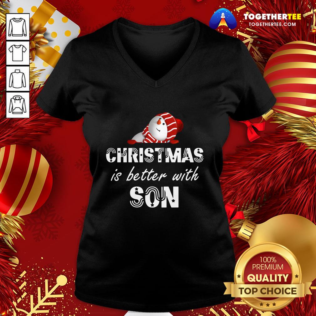 Good Christmas Is Better With Son Shirt - Image 2