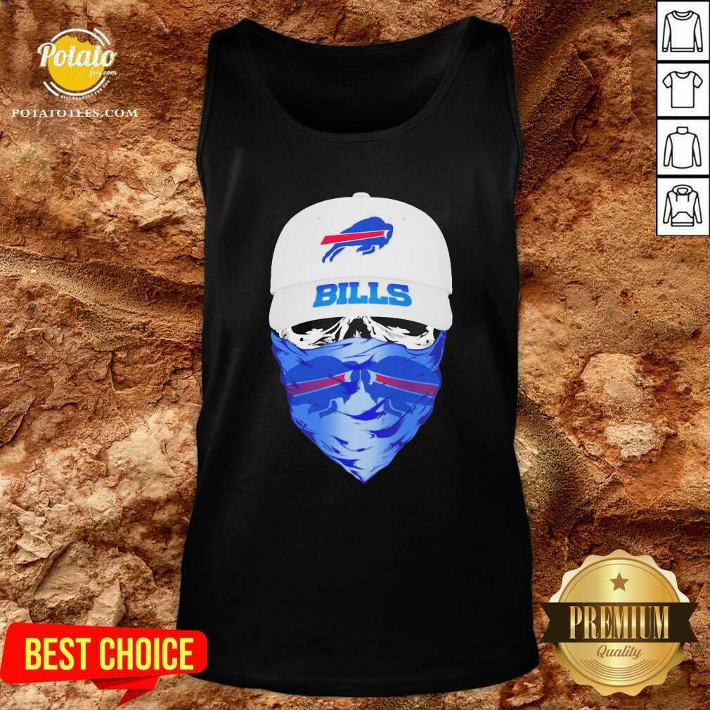 Good Skull Face Mask Buffalo Bills Shirt - Image 3