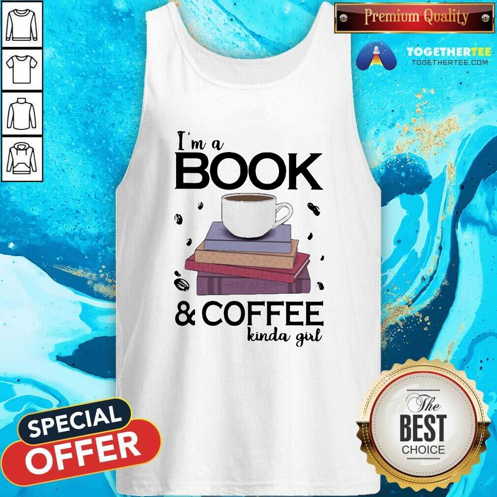 Honey I Am A Book Coffee Kinda Girl Shirt - Image 3