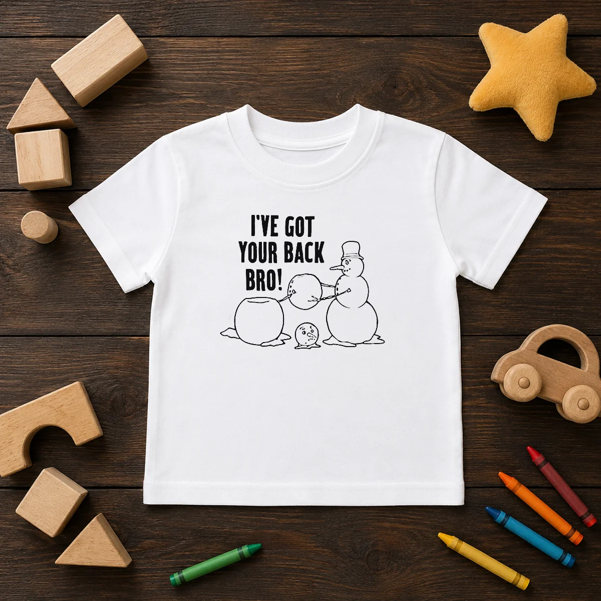 Pretty I'Ve Got Your Back Bro Shirt - Image 9