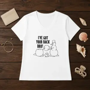 Alternative view of Pretty I'Ve Got Your Back Bro Shirt