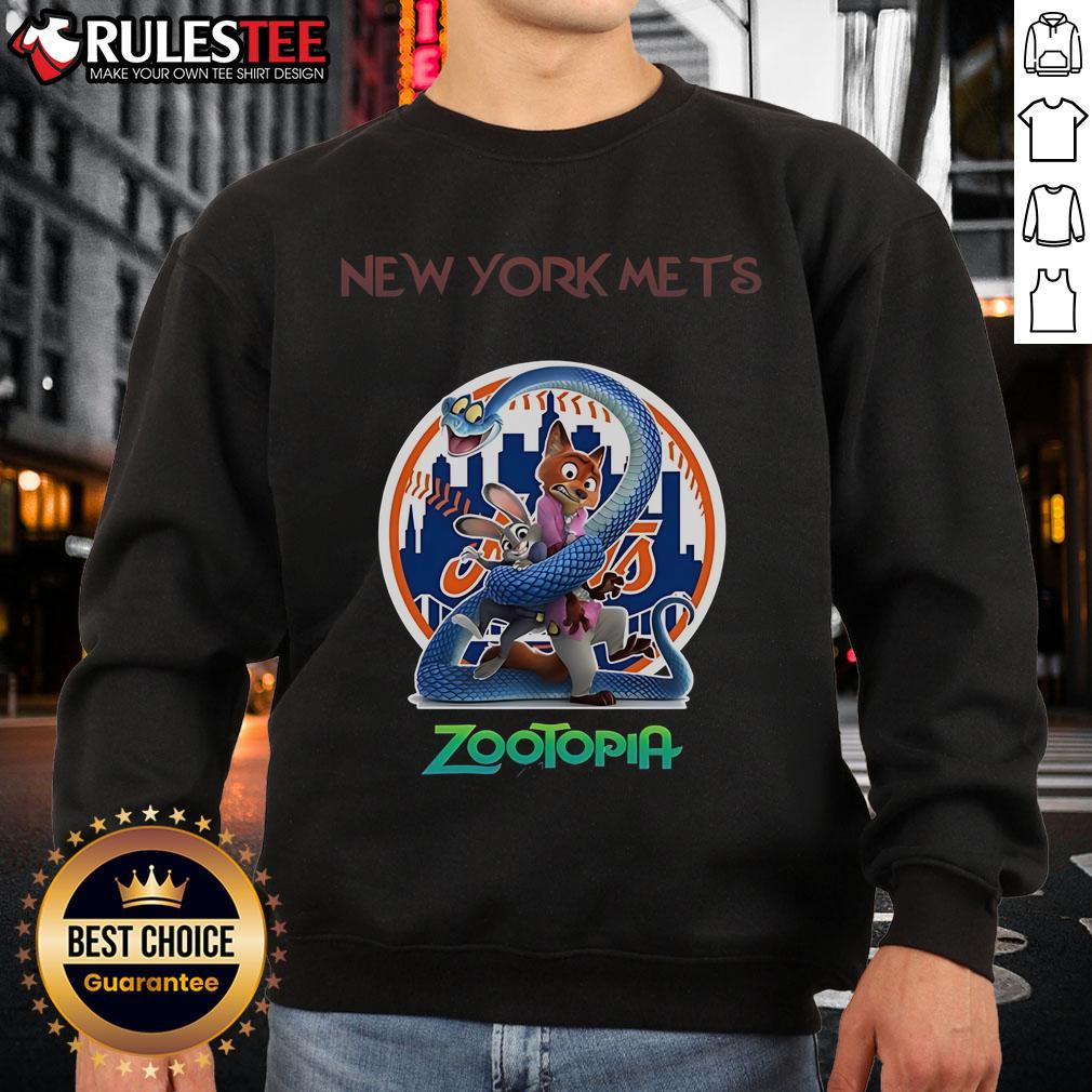 Awesome New York Mets Zootopia 2 T-Shirt - Image 5