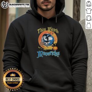 Alternative view of Original This Witch Loves The Dallas Mavericks Snoopy Halloween T-Shirt