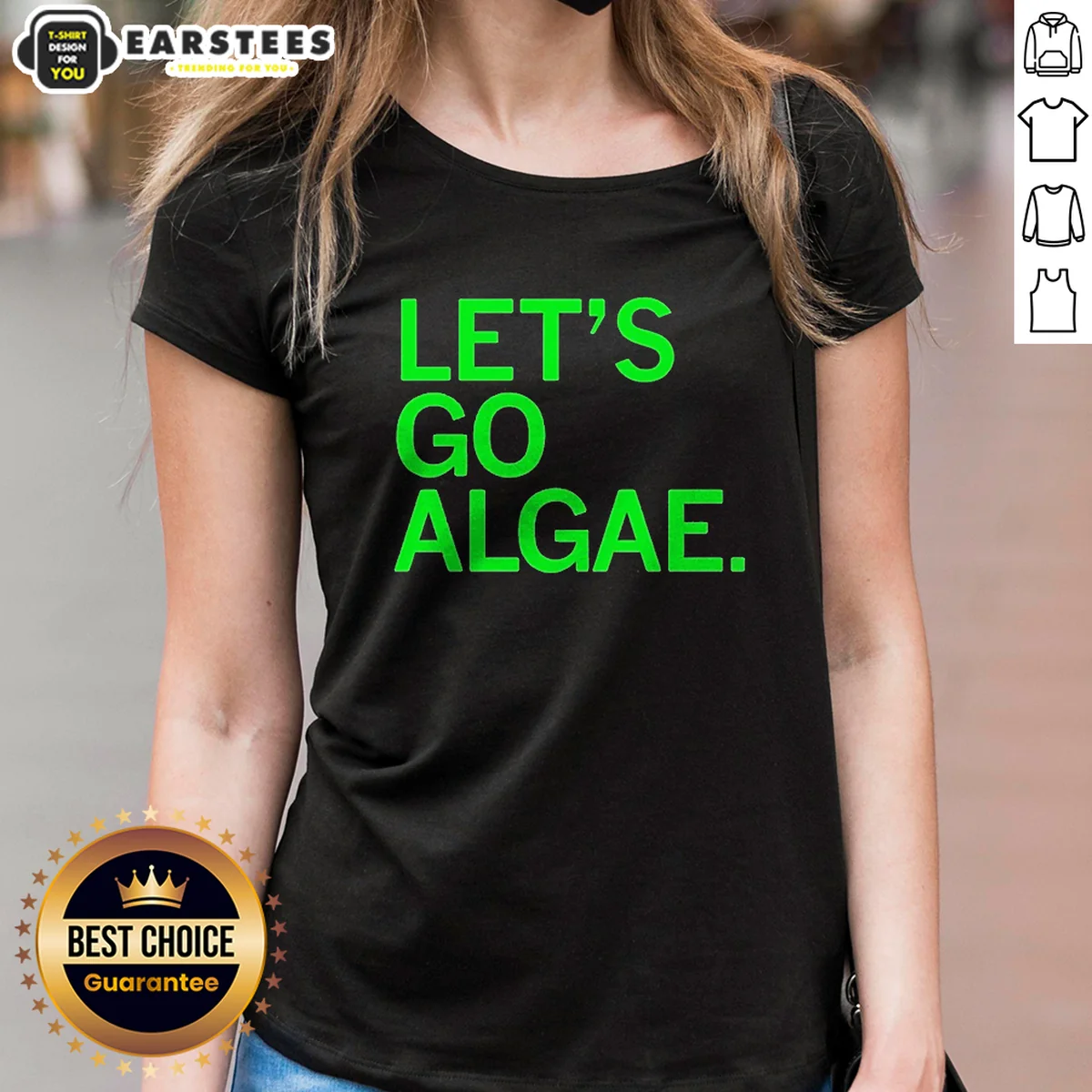 Awesome Let'S Go Algae Shirt - Image 2