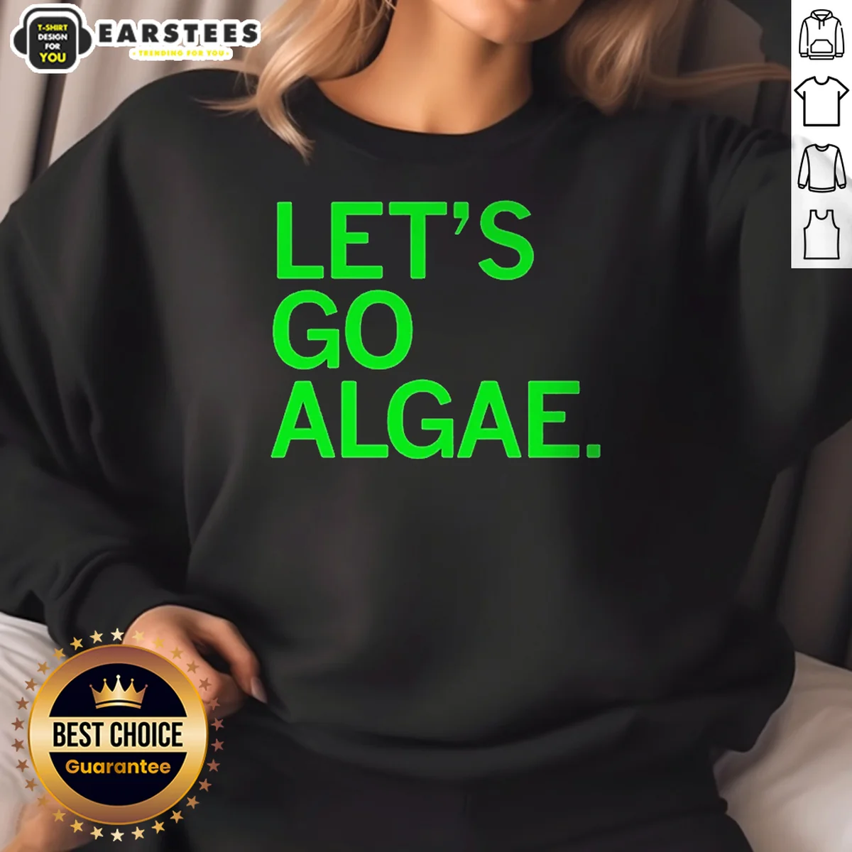 Awesome Let'S Go Algae Shirt - Image 4