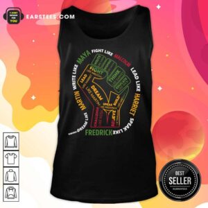 Alternative view of Black History Month Malcolm Harriet Martin Maya Frederick Shirt