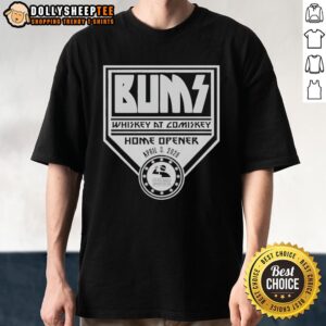 Official Whiskey At Comiskey Tailgate Bums 2026 T-Shirt