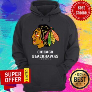 Alternative view of Nice Chicago Blackhawks Hockey Red Indian Shirt