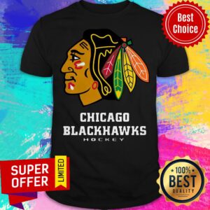 Nice Chicago Blackhawks Hockey Red Indian Shirt