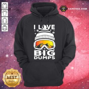 Alternative view of Original I Love Big Dumps Snowborading Goggles Shirt