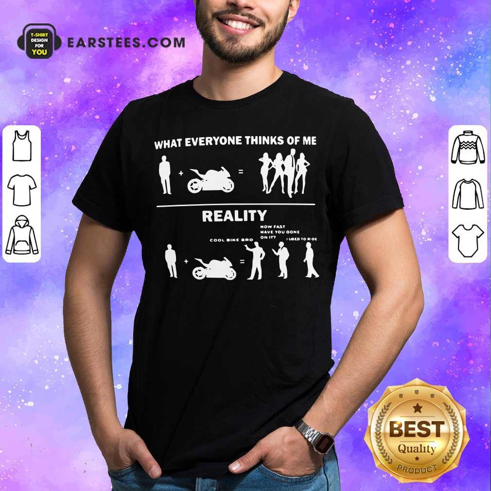 Pretty What Everyone Thinks Of Me Reality Shirt