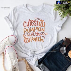 Cutest Pumpkin In The Patch Thanksgiving T-Shirt
