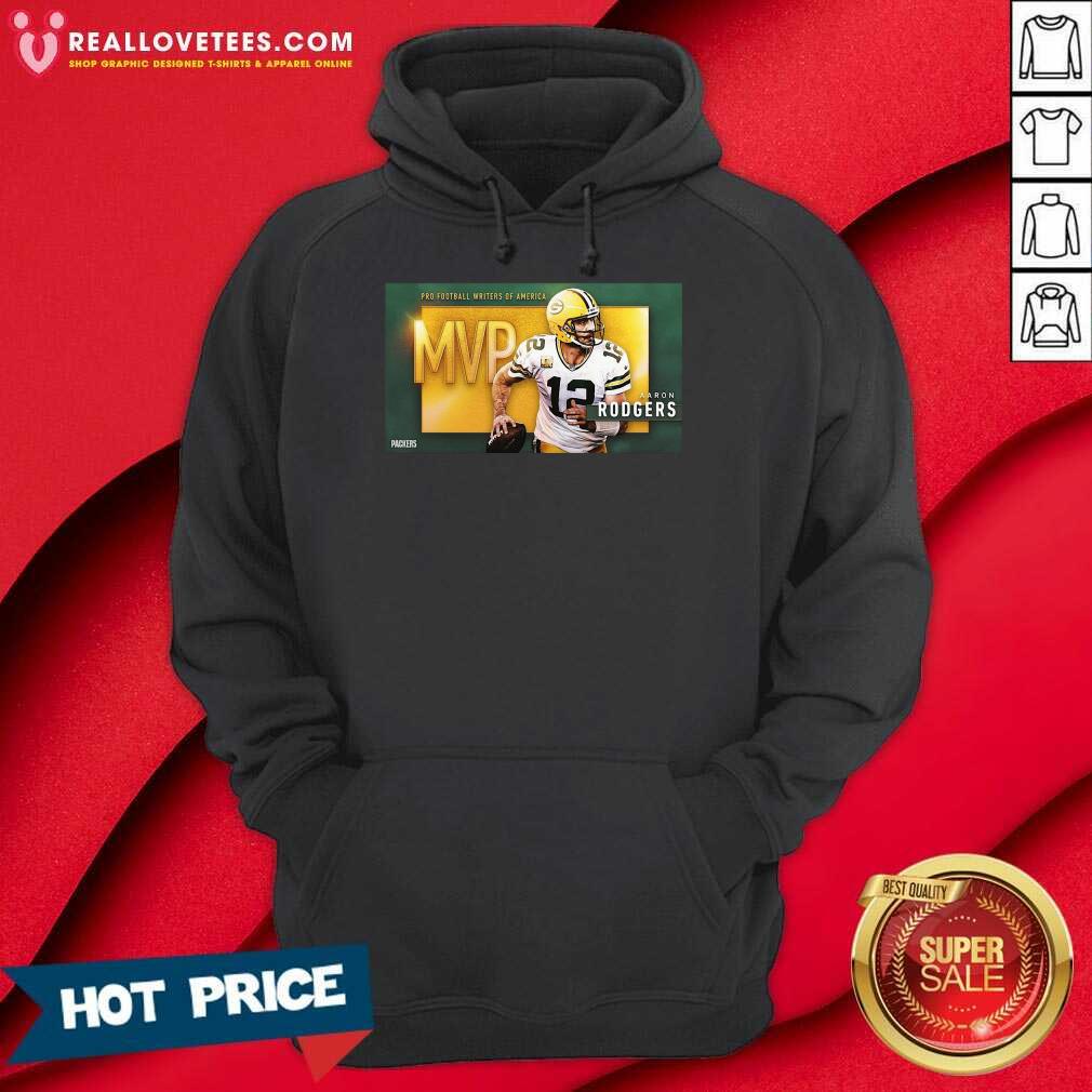 Good Aaron Rodgers Mvp Pro Football Writers Of America 2021 Shirt - Image 2