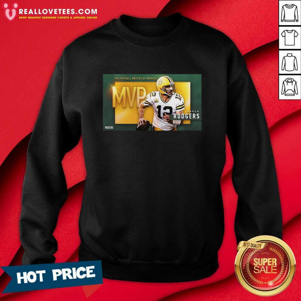 Good Aaron Rodgers Mvp Pro Football Writers Of America 2021 Shirt - Image 5