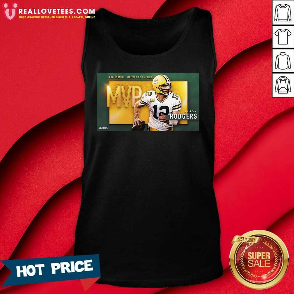Good Aaron Rodgers Mvp Pro Football Writers Of America 2021 Shirt - Image 4