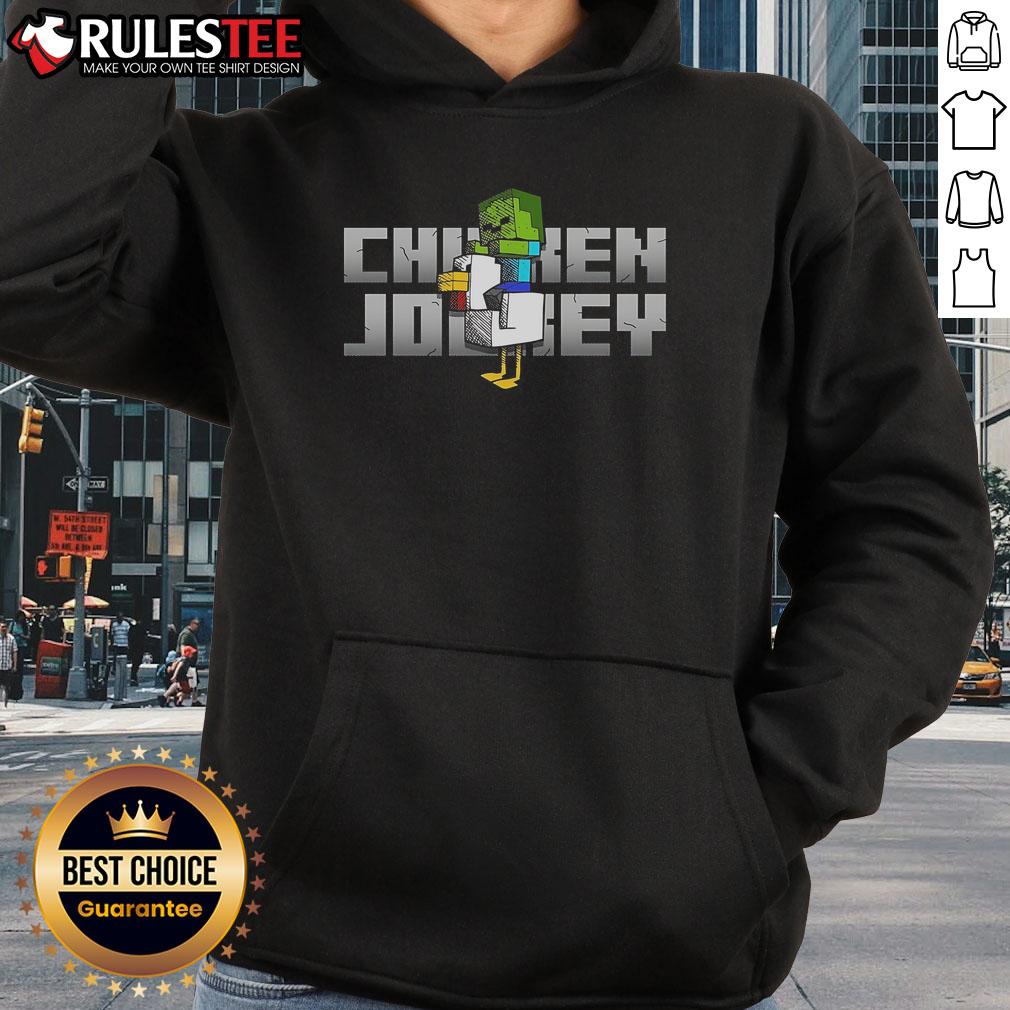 Awesome Chicken Jockey Minecraft Chicken Zombie T-Shirt - Image 2