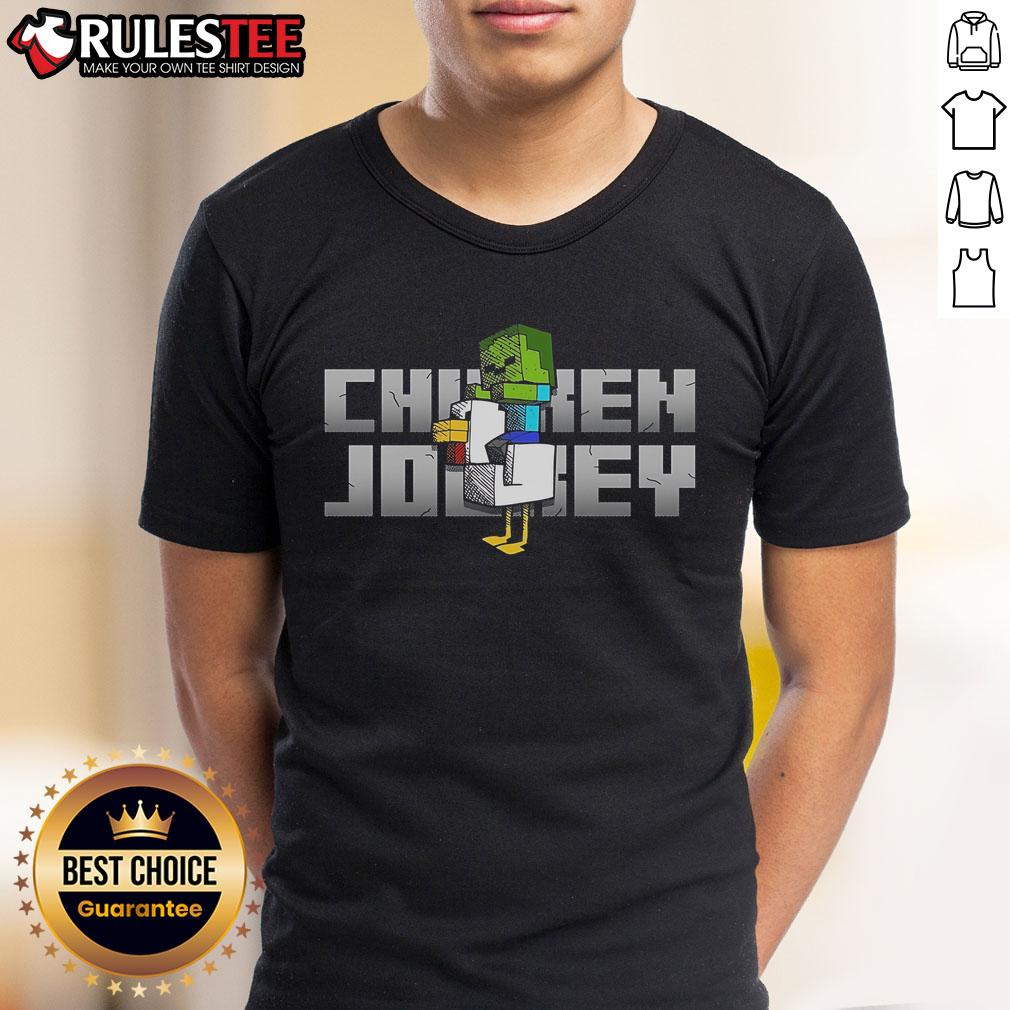 Awesome Chicken Jockey Minecraft Chicken Zombie T-Shirt