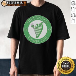 Good Hibernian FC Edinburgh Scotland 1875 Logo T-Shirt